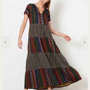 Ace & Jig Daze Boho Stripe Maxi Dress in Fiesta